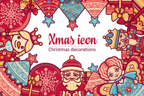 Christmas Decorations Illustrations