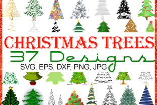 Christmas Tree Bundle – 37 Illustrations