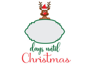Days Until Christmas Rudolph Illustrations