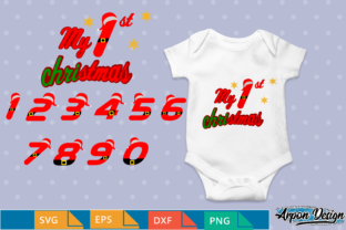 Santa Christmas Numbers: Festive Illustrations for Real Projects