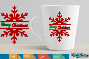 Snowflake, Merry Christmas Illustrations
